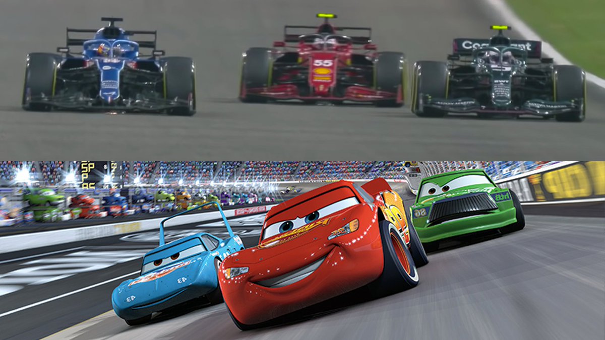 wtf1official's tweet image. Cars live action 😂 #BahrainGP #WTF1 
📷 Credit to @drivernumber19 on Insta