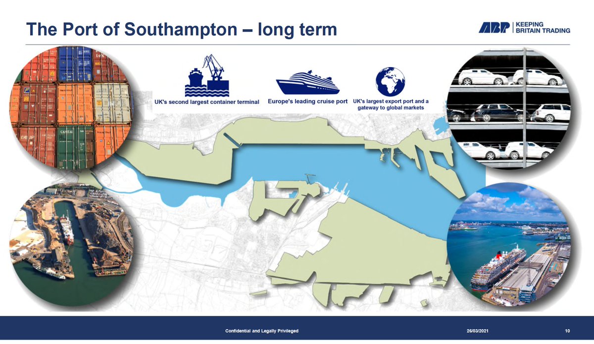 Alastair Welch, Regional Director at ABP spoke at our Unlocking Southampton's Potential event on the 19th March about the future of the port and how it is addressing the key issues of sustainability and growth in demand. Take a peek at his presentation:-
linkedin.com/feed/update/ur…