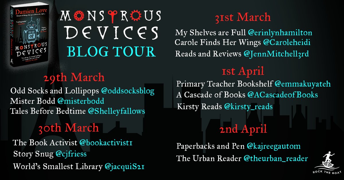 RocktheBoatNews's tweet photo. The blog tour for #MonstrousDevices starts today! 

We're beginning our adventure on the train to Paris... @DeviceMonstrous https://t.co/g48rHfg8YO