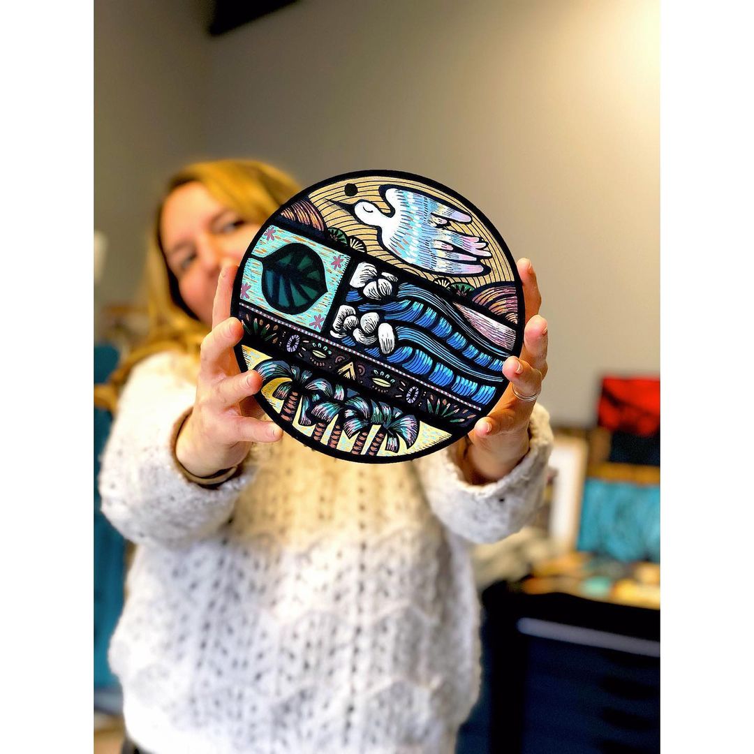 POSCA_Coloring's tweet photo. On a pris des nouvelles de l'artiste Pauline Beugniot, ses nouvelles inspirations et ses projets... ⏩ https://t.co/Zi2sbz5PQg / #POSCA #POSCALIFECUSTOM https://t.co/CY9uJKUXgs