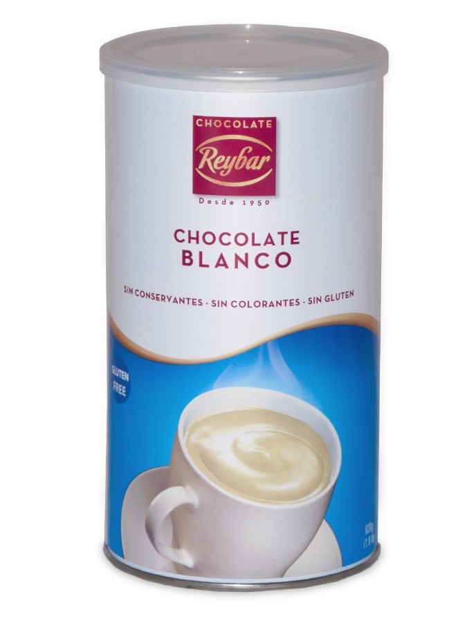 Nuevo formato de Chocolate blanco en lata de 820g <a href="/chocolatereybar/">Chocolate Reybar</a> 
forumdelcafe.com/noticias/prome…
#reybar #promerca #chocolatereybar #chocolateblanco #chocolaterias #churrerias #hosteleria #chocolatealataza #horeca