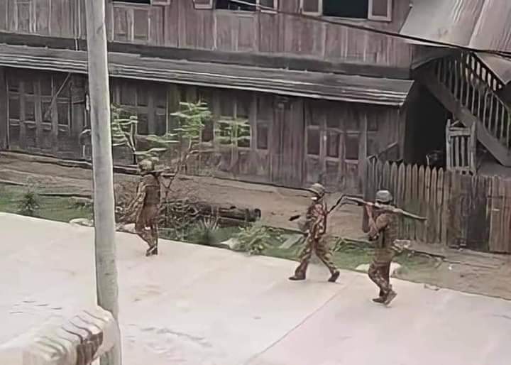 They are using RPG to destroy barricades. Are called Terrorists myanmar military. Now what can we do now? to against them?
Please take actions these terrorism as fast as you can. they are killing more than 200 very innocent people.
#Mar29Coup
#WhatsHappeninglnMyanmar