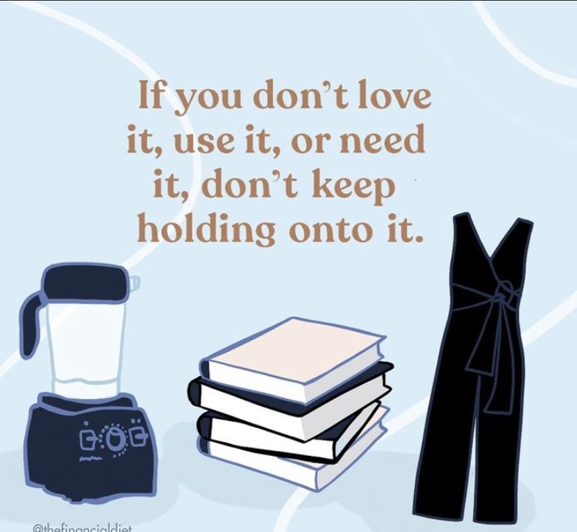 It’s time to let go of some things... (in more ways than one) 🙌🏽 #investmentmonday