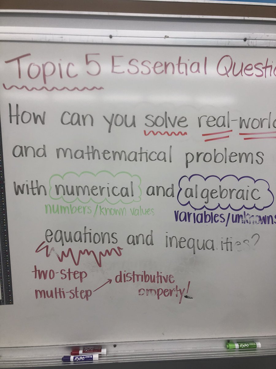 MarlettDon's tweet image. This Lesson Essential  Question provides a great example of using visual cues, like shapes and colors, to draw attention to what students will learn. today? #learnon #education #teachers 
#contribute #cpchat 
#EDleaders #EDleadership #education #withLF