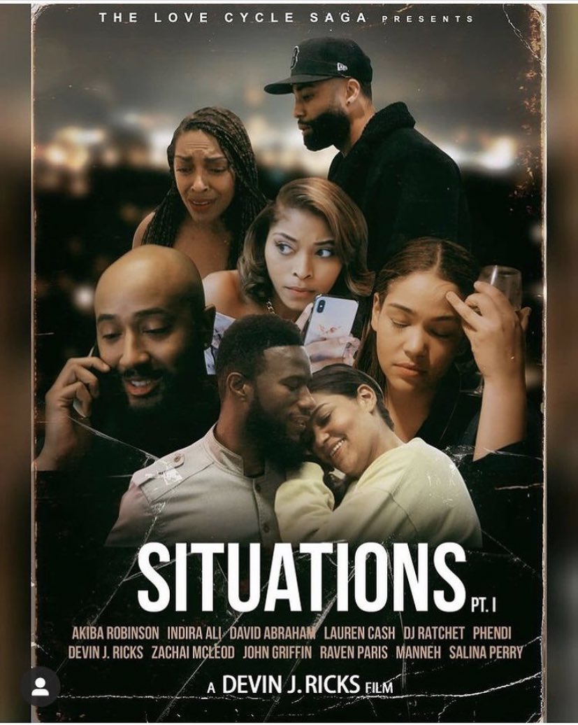 TheRealPhendi's tweet photo. So Happy to be apart of this independent film π£ Love Cycle: Situations PT. I Officially dropping this month! π
Follow them for exclusive updates @thelovecyclesaga! ππ½π₯ #TheLoveCycleSaga... π #DevinJRicksProductions! π½ https://t.co/DUBUs6oS1Q