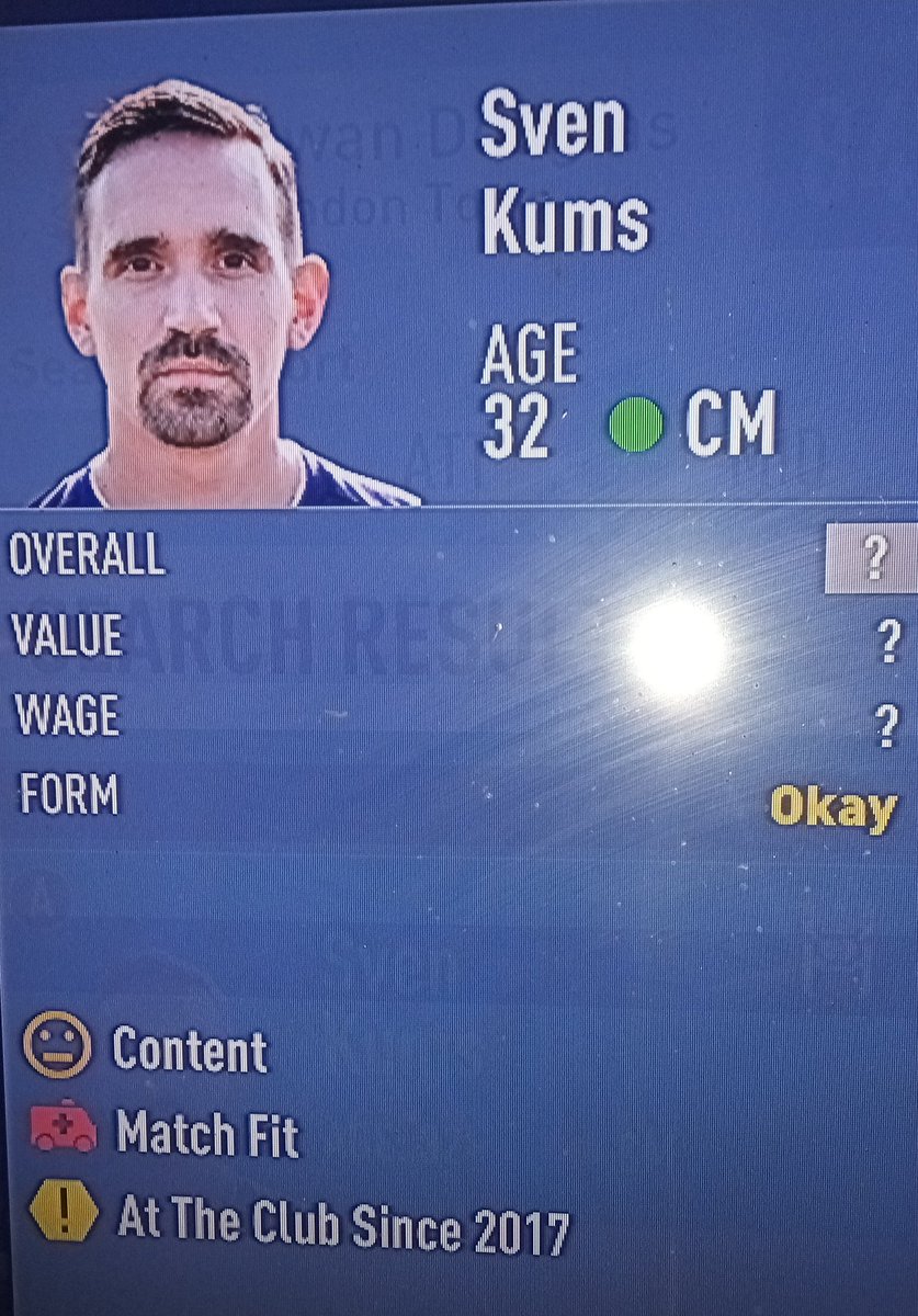 So do I, Sven,
You're not special