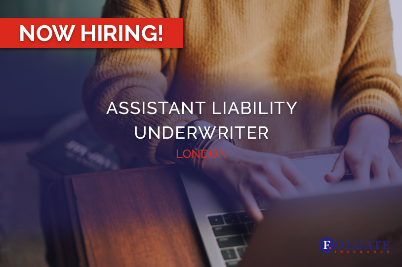 We are looking for an Assistant Liability Underwriter to join our growing Liability team, based in our London City Office. Head to the job description to find out more about the role and apply today! View it here: lnkd.in/g4RbN5Z
#insurance #underwriter #hiring #london