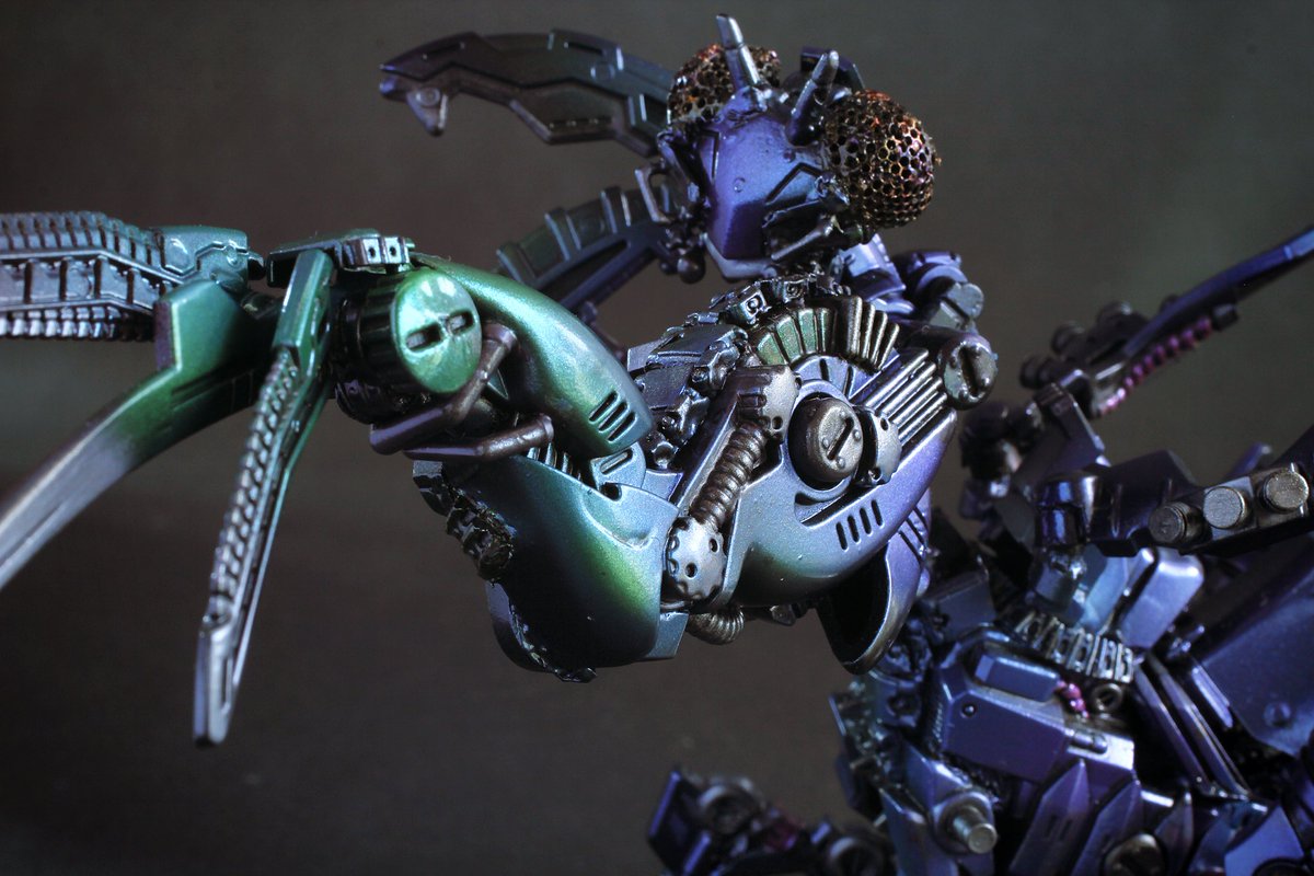 qblll's tweet photo. 塗れました
#カマキリ #蟷螂 #Mantis #prayingmantis #蟷螂拳 #キルサイス #killscythe #zoids #ゾイド #ゾイドワイルド #オリゾイミーティング #オリゾイクラス https://t.co/mcgV4Ig3Lg