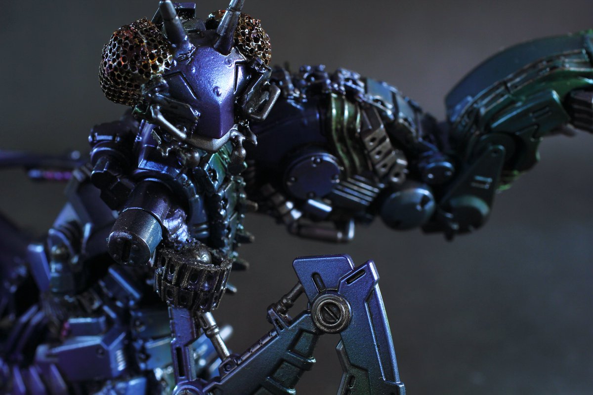 qblll's tweet photo. 塗れました
#カマキリ #蟷螂 #Mantis #prayingmantis #蟷螂拳 #キルサイス #killscythe #zoids #ゾイド #ゾイドワイルド #オリゾイミーティング #オリゾイクラス https://t.co/mcgV4Ig3Lg