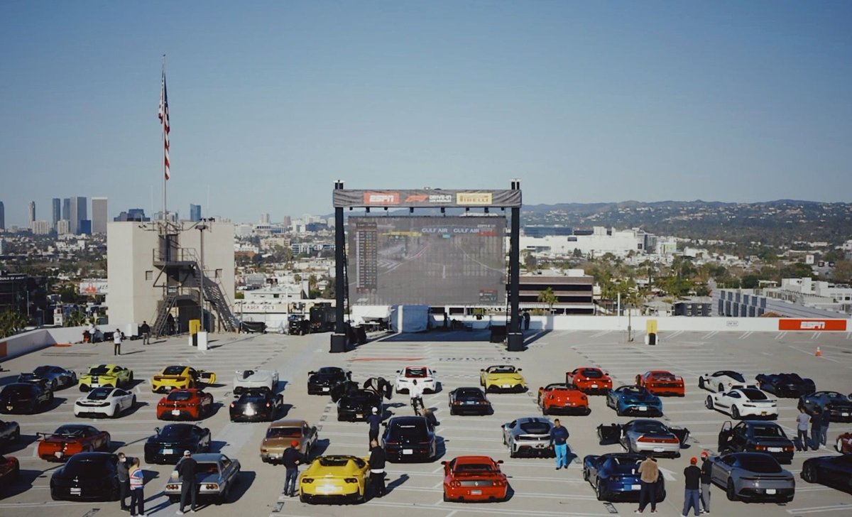 ESPNF1's tweet photo. What a brilliant event to open the season! #F1DriveInLA
Where should we take the F1 drive-in next? π
@f1 / @espn / @PirelliUSA / @drivecoffee https://t.co/hjjyizexli