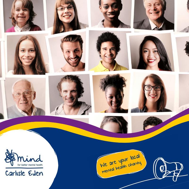 Interested in volunteering for Carlisle Eden Mind? 
Providing voluntary opportunities to the local community is a vital part of what we do here at CEMind.
If you are interested in volunteering for us or would like more information contact us:
Email: enquiries@cemind.org
