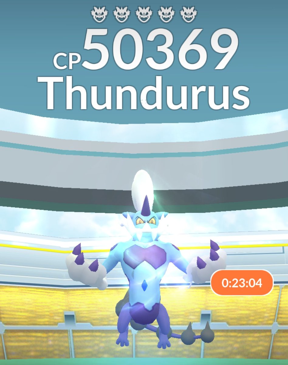 Danzobiggins50's tweet photo. It's Raid Time! 💪
Thundurus
Who wants an invite to this?
Please comment below with your;
•Trainer Level
•Friend Code
•IGN
Give us a follow aswell for more future raid invites! 👊
ONLY : First 5 high level people!
#thundurus #thundurusraid #PokemonGoRaids #PokemonGO https://t.co/mrdFhBWo94