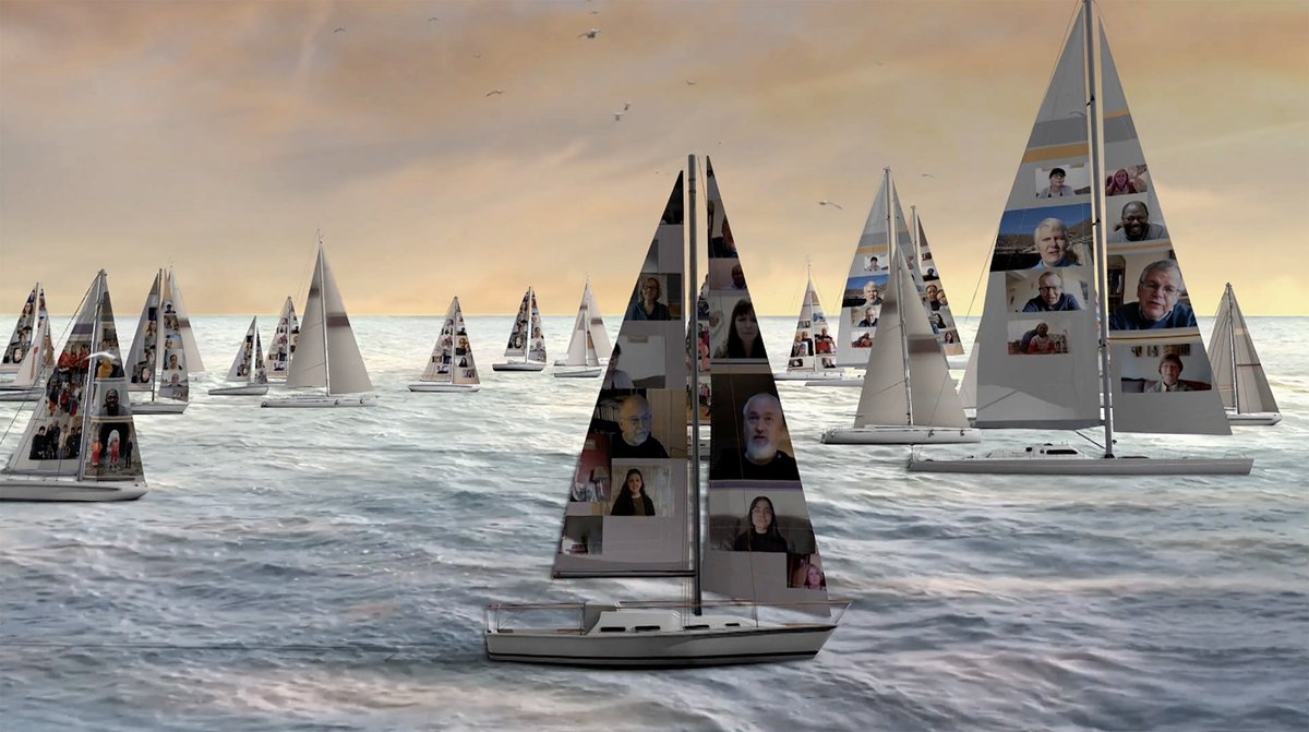 Mayflower400SC's tweet photo. This weekend, thanks to funding from @ace_southwest and The Barker Mill Foundation we premiered our #MyGivingThanks finale art work by @sharespacelight. We are delighted that the final artwork is now available to view on our website: https://t.co/uihEXczHb5 #LetsCreate https://t.co/VIca1QBnG9
