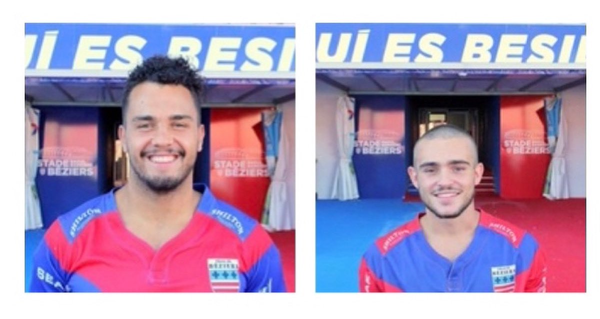 AsbhAssociation's tweet photo. 🔝William Van Bost et Gauthier L’aborde élus hommes du match par leurs pairs 🔴🔵
3🏉 de William Van Bost
1🏉 d’Arnaud Sola
1🏉 de pénalité
Les 🦶 de Pierre courtaud de Gauthier Laborde ont permis d’accroître la marque 👏
#Espoirs #SCAASBH https://t.co/8phxPzk8ep