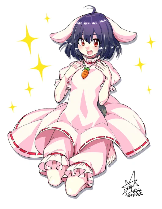 二十九日目 てゐ
一日一東方キャラ 🐇 