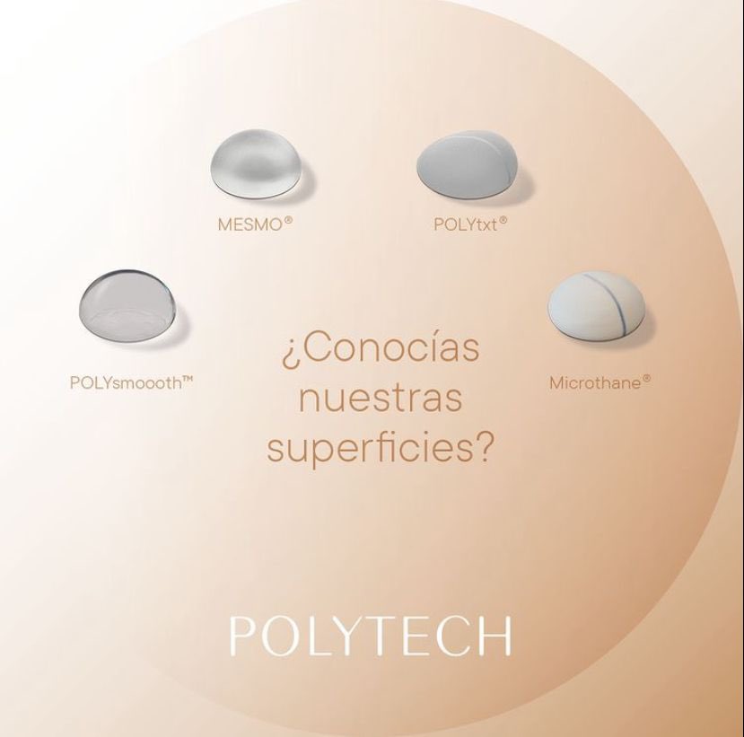 BIOCABLAN_SL's tweet photo. El mejor implante mamario siempre será el que se adapte a tu cuerpo. Disponemos de cuatro superficies diferentes:
▪️ POLYsmoooth™️
▪️ MESMO®️
▪️ POLYtxt®️
▪️ Microthane®️
@polytechhealth #biocablan #implantesmamarios #cirugiaplastica #cirugiaestetica #cirugiareconstructiva https://t.co/j6Gc5HAH15