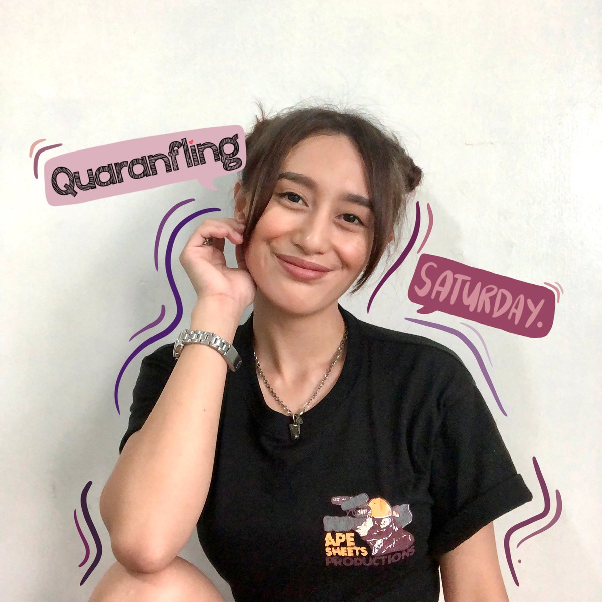 sambymagno's tweet photo. "Saturday? Saturday."
You can catch me playing the role of Melissa for @ApeSheetsProd's short film, Quaranfling: your new normal love(?) story. 👩❤️👨
Catch it on SineReel's exhibitions on iWantTFC starting from April 17, 2021! Abangan 🙈
#MonkeMode
#Quaranfling
#SineReelXV https://t.co/dmoCDPmnJx