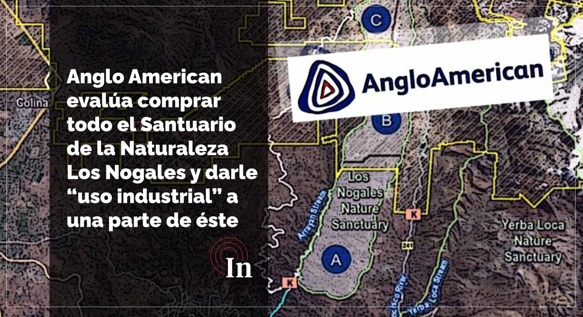 InterferenciaCL's tweet photo. Mediante una presentación interna, la multinacional entrega argumentos para la compra de la totalidad de un santuario del que ya posee el 32%. La empresa minera asegura que no considerará obras que “no sean compatibles con su naturaleza de área protegida”. https://t.co/un4xs0hkCP https://t.co/eIiKBeWHuU