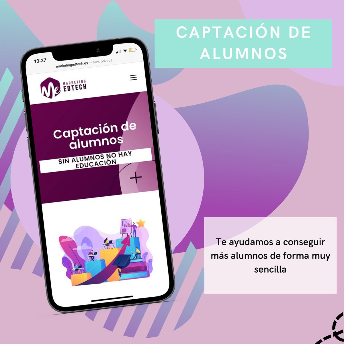 MarketingEdtech's tweet photo. 🙌Nuestro servicio estrella: ⭐️Captación de Alumnos⭐️

😎Te ayudamos a llenar tus aulas de una forma muy sencilla
.
.
.
⬇️Ponte en contacto con nosotros y te contamos como lo hacemos⬇️ 

https://t.co/7yohGN9NaF https://t.co/VmJqgYM5Qt