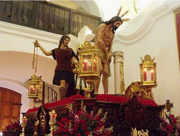 solofe333's tweet photo. Lunes. #Jesúsatadoalacolumna
#teadoramoscristo y te #bendecimos https://t.co/xJi0KwREde