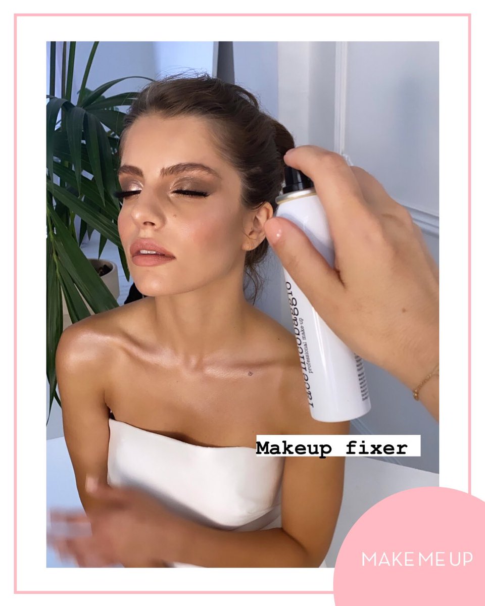 Μακιγιάζ που διαρκεί 24 ώρες 🤔 ; Χρησιμοποιήστε το «fixer spray» της face Nicobaggio και το μακιγιαζ σας θα παραμείνει αναλλοίωτο μέχρι να αποφασίσετε εσείς να το αφαιρέσετε 😉💋