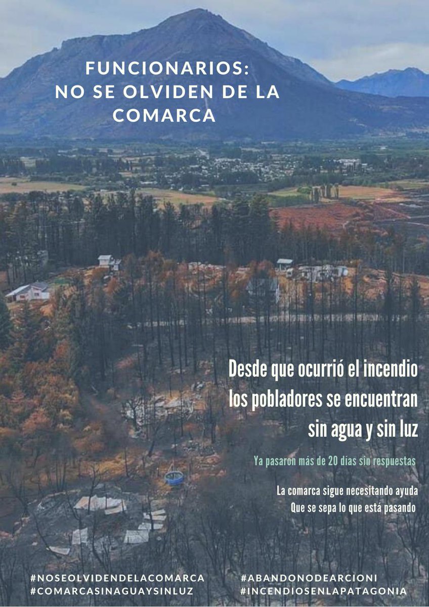 fmElChubut901's tweet photo. #RA Jonathan Huerta, vecino autoconvocado de El Hoyo. Hoy se cumplen 21 días sin agua ni luz y sin respuestas. Son alrededor de 30 de familia en El Hoyo. https://t.co/UQjqN7MSWY
