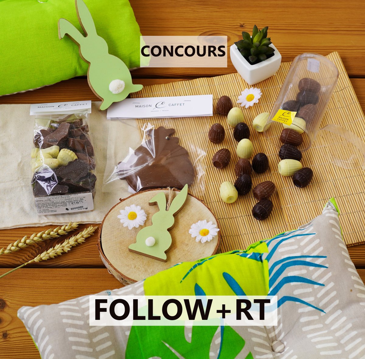 papillonmyosoti's tweet photo. #Concours - Remportez une sélection gourmande #MaisonCaffet pour #Paques ! 🐰
Follow @papillonmyosoti & @PascalCaffetFr + RT
TAS le 01/04/21.
#chocolatdepaques #paquesalamaison #chocolat #jeuconcours #concourstwitter #bonplan #gratuit #concoursblog https://t.co/y0LqIdUIXO