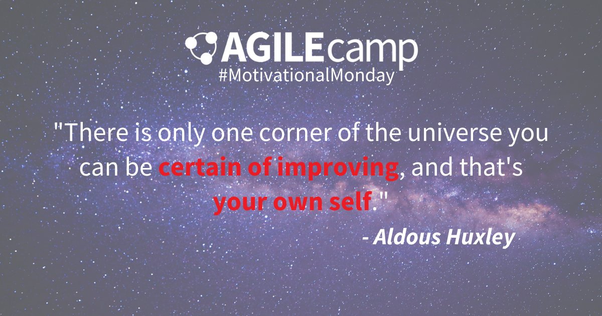 goagilecamp's tweet image. Life has its ups and downs, but there's so much to gain from those lessons. Keep your eye on the prize. #MondayMotivation #ImprovingSelf