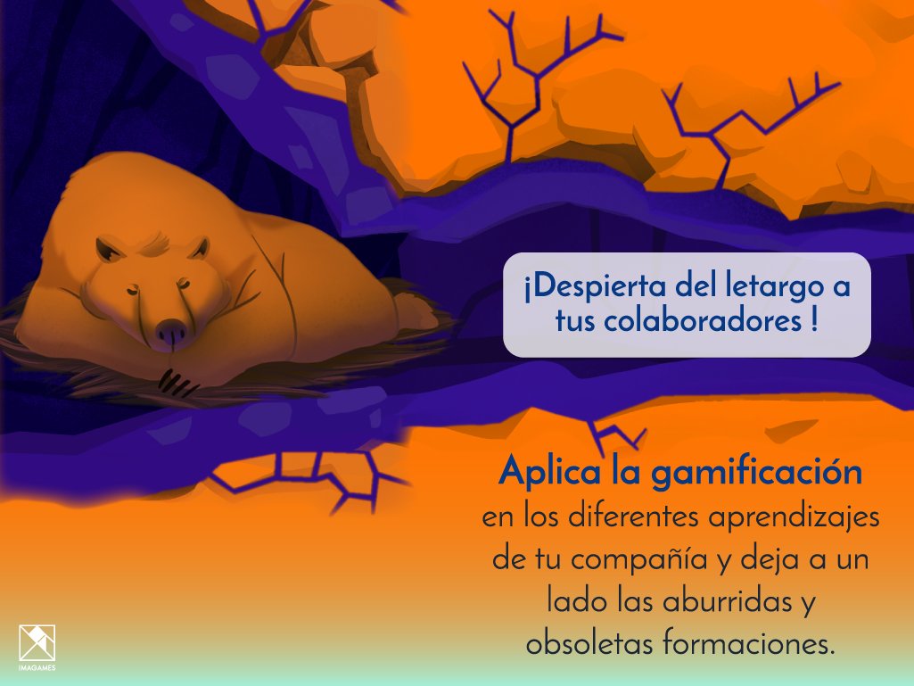 Imagames_'s tweet photo. Deshazte de las formaciones convencionales y aburridas y apuesta por aplicar la gamificación para convertir las mismas en divertidas y entretenidas 💪#gamificación #formación #formacióngamificada https://t.co/asBFmwnsub