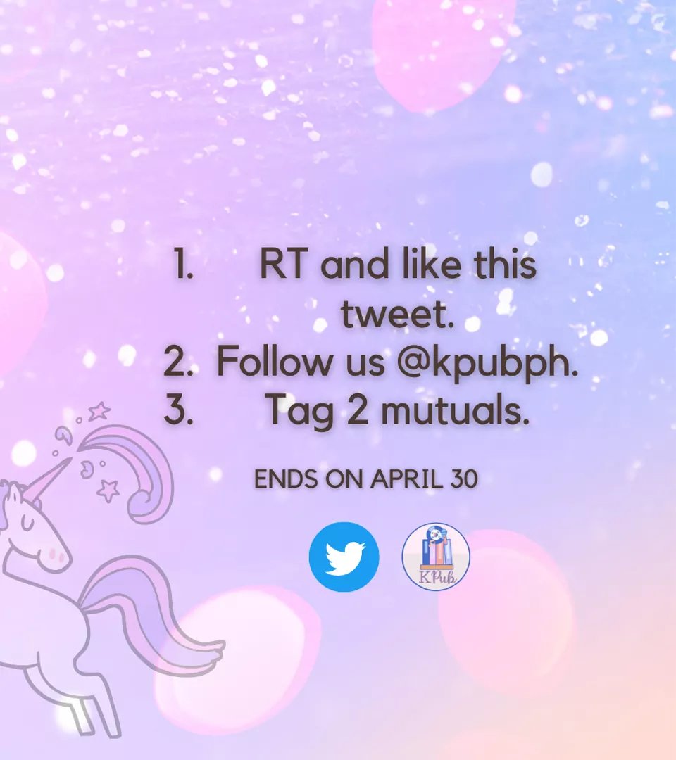 kpubph's tweet photo. ✨ GIVEAWAY ✨ 

Get a chance to win DAGGER SERIES 1: UNWRITTEN by @MsButterfly! We will be giving away 1 book to a lucky reader! 😍

1. RT and like this tweet. 
2. Follow us @kpubph
3. Tag 2 mutuals.

Ends on April 30. 🇵🇭

#Unwritten #MsButterfly https://t.co/izN9sBMRxK