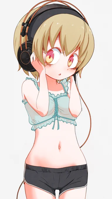 音楽を聴いてるぺこらさん 
