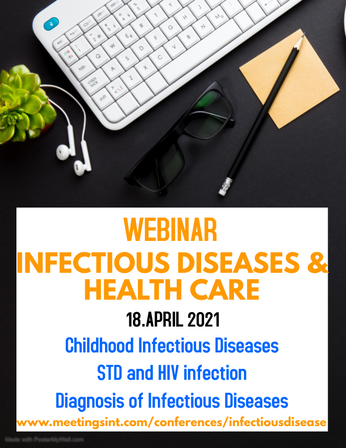 Michelsean4's tweet photo. Infectious Diseases and Health Care #WEBINAR plays a great platform to discuss and learn about the latest advancements and novel approaches in #COVID-19 #InfectiousDiseases, It aims to bring together leading Health Care Professionals to exchange and share their experiences. https://t.co/V6gEWiRtEU
