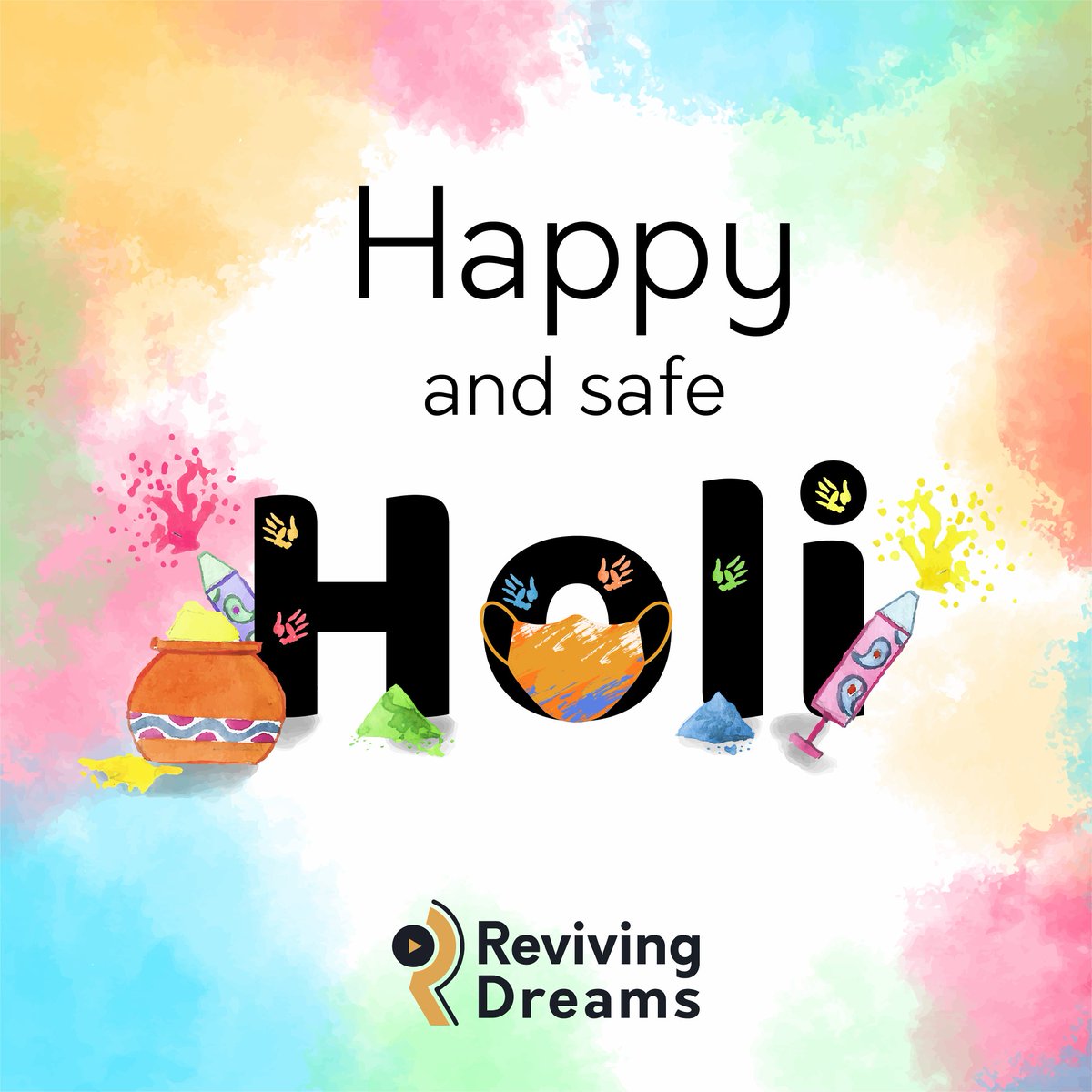 DreamsReviving's tweet photo. Let the colours of Holi spread the message of peace and happiness. Holi is a time to reach out with the colours of joy.
Happy Holi to Everyone. 

#holi #happyholi #india #holifestival #love #festival #photography #colours #colors 

#revivingdreams #videoproductioncompany https://t.co/bIvC6OCKNK