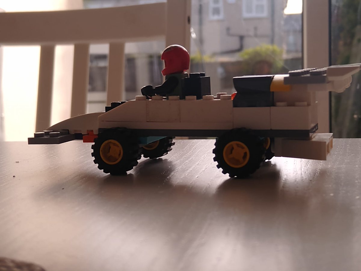 tomasrinke's tweet photo. Today's built with the boys heavily inspired on F1 ... Happy with the result and even happier with the picture my 7-y old son took https://t.co/DTcBxzlbTm
