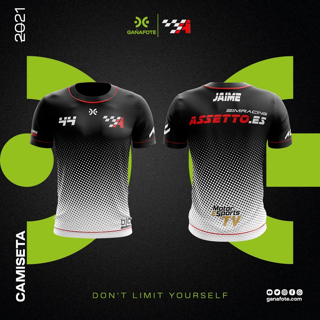 Assetto_es's tweet photo. ⚠️Corred insensatos!! 

El miércoles haremos el pedido de nuestra camiseta en @GanafoteEsports , daros prisa y no os quedéis sin ella que llega el buen tiempo!!!

Toda la info en nuestro discord
https://t.co/83f9gqJ4Wt

@AC_assettocorsa #simracing #tshirtdesign @MotorEsportsTV https://t.co/jKwTWSboa6