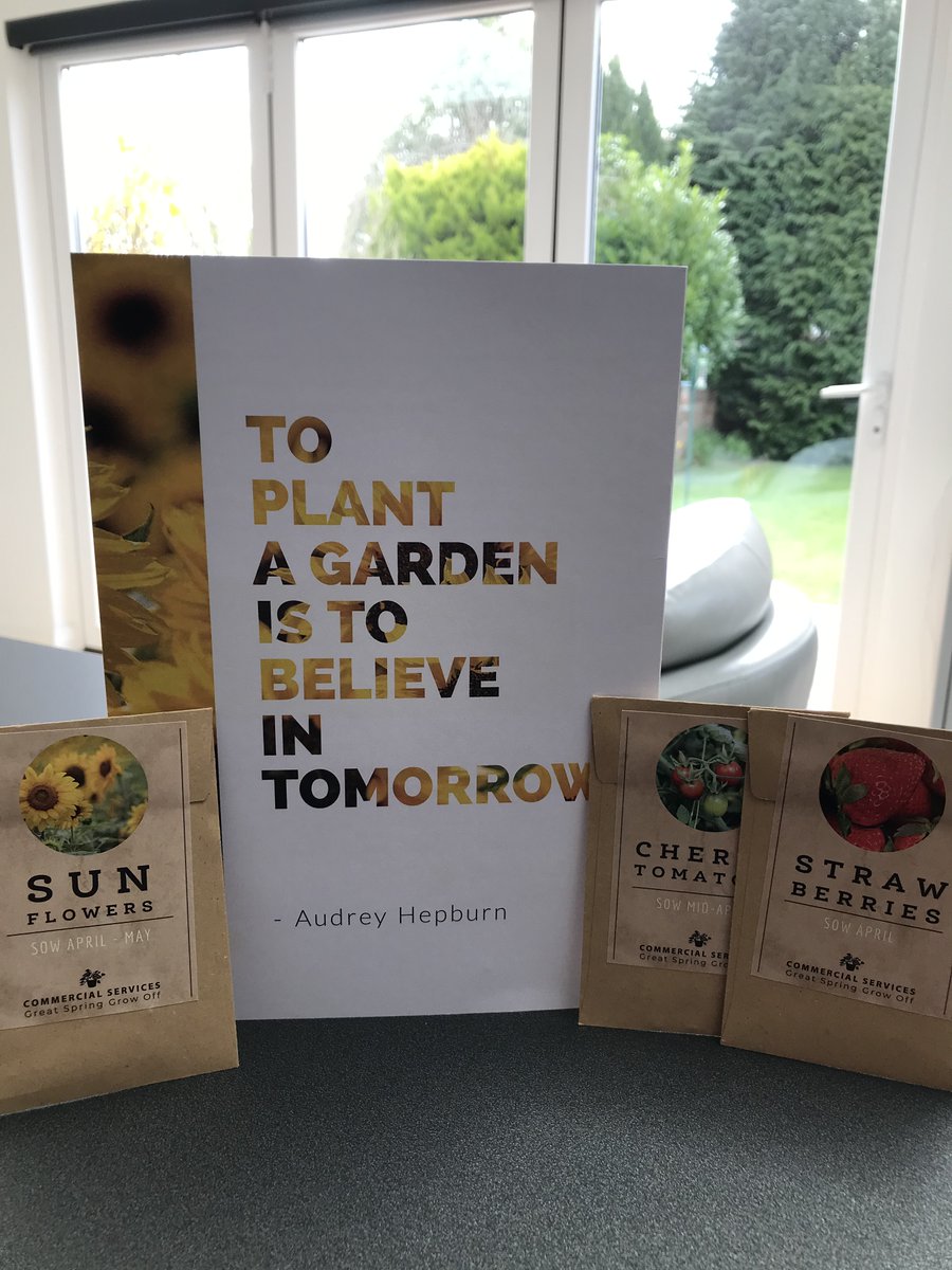 CardiffMetConf's tweet photo. @CMetSEngagement @CMUCatering @cardiffmet @PrintStudioCDF Someone in the Conference Team is keen, seeds in already #WatchThisSpace #CSGreatSpringGrowOff https://t.co/ezuCztjaqn