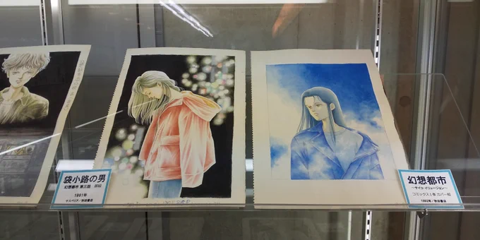 「東京古書会館」で開催中の
『瀬川乃里子 9つの孤独展』
会期ギリギリ(明日が最終日)でようやく観ることが出来ました。
商業ベースに乗らない(←失礼な言い方ですみません)原画展を実現させる関係者各位の熱意と尽力にはただただ感謝あるのみ、本当に頭が下がります。 