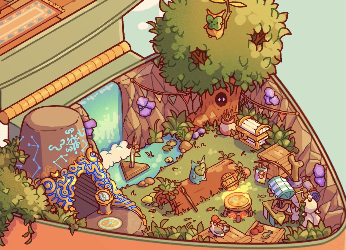 evergreenqveen's tweet photo. Breath of the Wild Polly Pocket 🌿 https://t.co/dMveD2khdQ