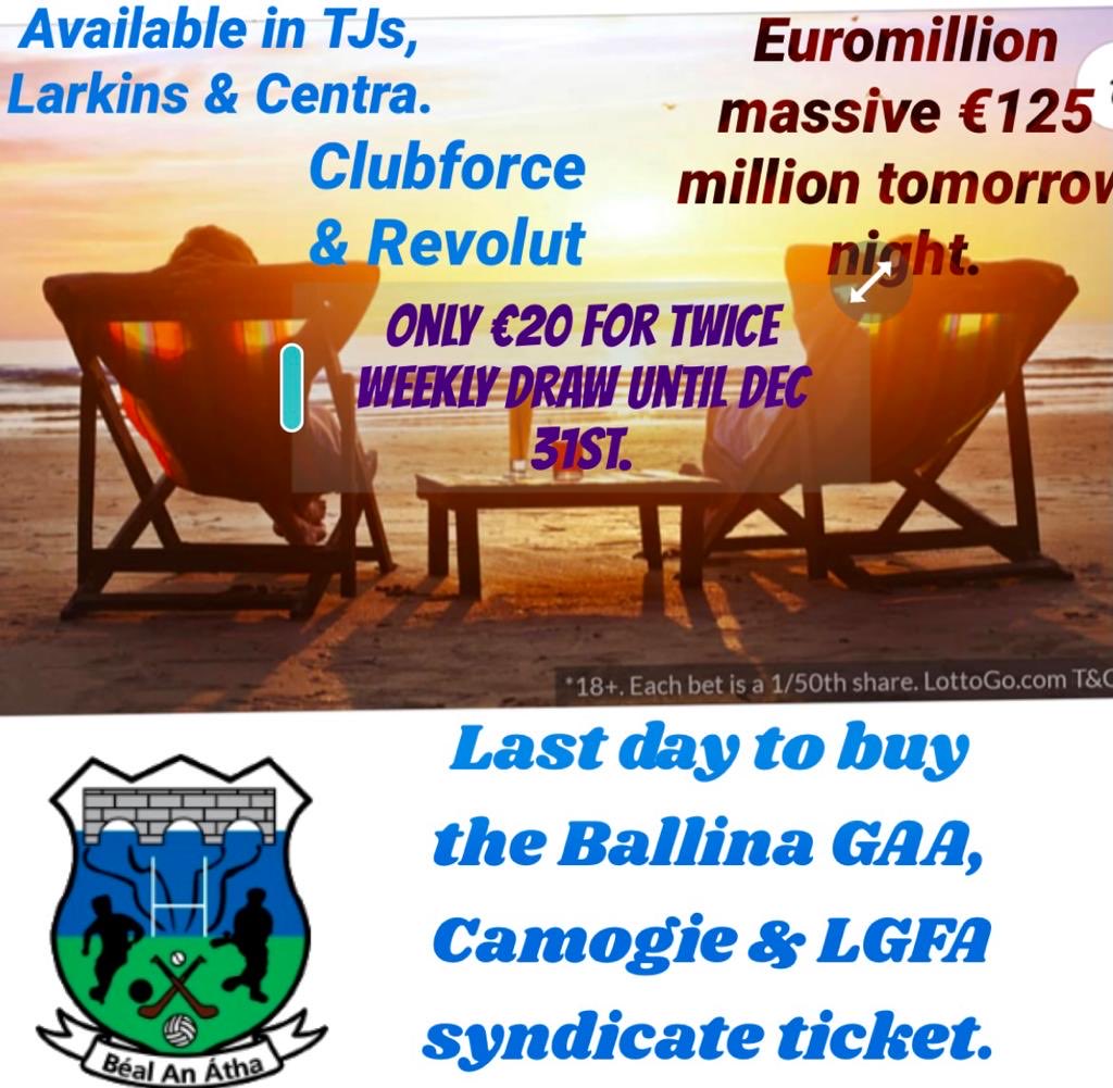 BallinaGAA's tweet photo. https://t.co/rZk0shmhGs