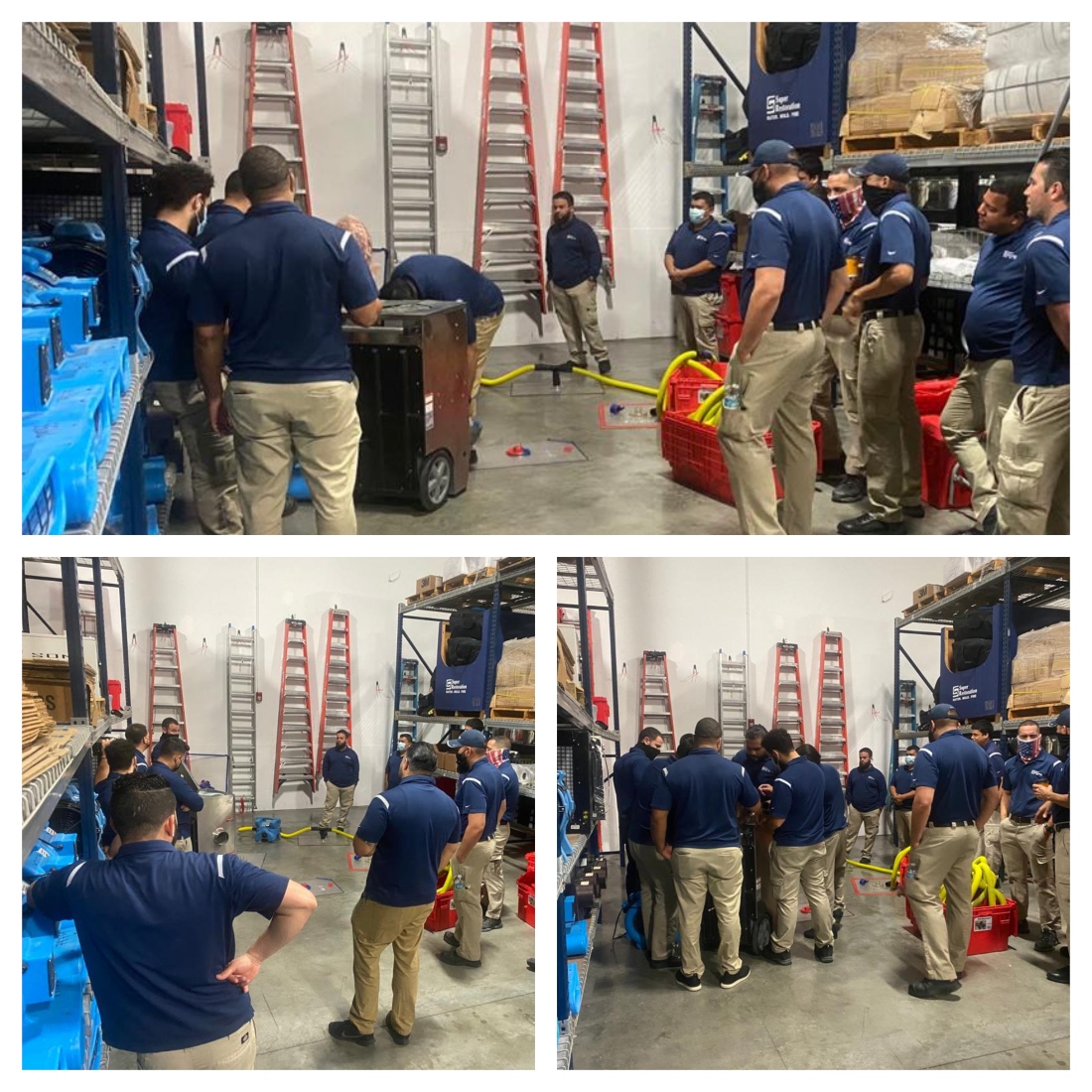 SuprRestoration's tweet photo. 💪🏼 We got some great shots of our team doing some in-house training before kicking off the work week! 💪🏼
#SouthFloridaRestoration #MoldRemediationMiami #FireRestoration #FireRestorationMiami #WaterDamage #WaterDamageMiami #WaterLossMiami #PropertyManager https://t.co/ergSaqJeDg