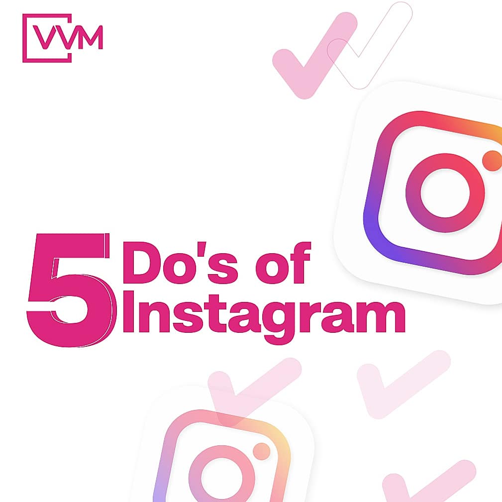 TheVVMGroup's tweet photo. It's a new week!

To wrap up this month , we are going to talk about an important tool in marketing- Instagram. 

Yes, Instagram  

Instagram is a great way to inform people about your business and gain new customers. 

Here are five important Do's for your Instagram account: https://t.co/DjdamkmZbP