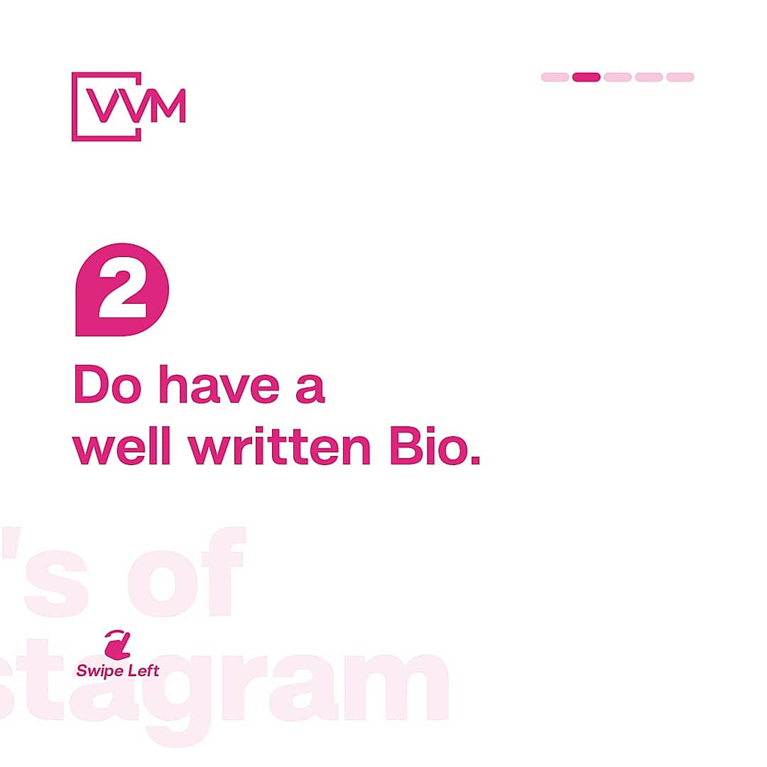 TheVVMGroup's tweet photo. 1) Use high-quality, attractive pictures or graphics. 
 
2) Have a well-written bio that explains who you are and what you do. 
 
3) Always engage with people. 
 
4) Create content that engages and helps your audience. https://t.co/UGEB5xrj83