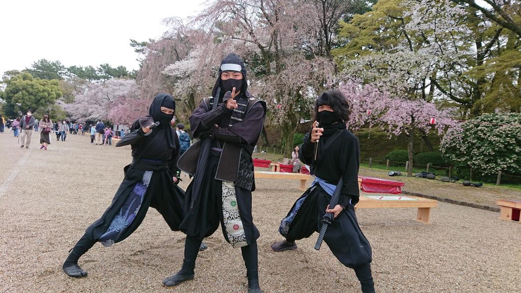 名古屋城がにぎやかでした
#服部半蔵忍者隊