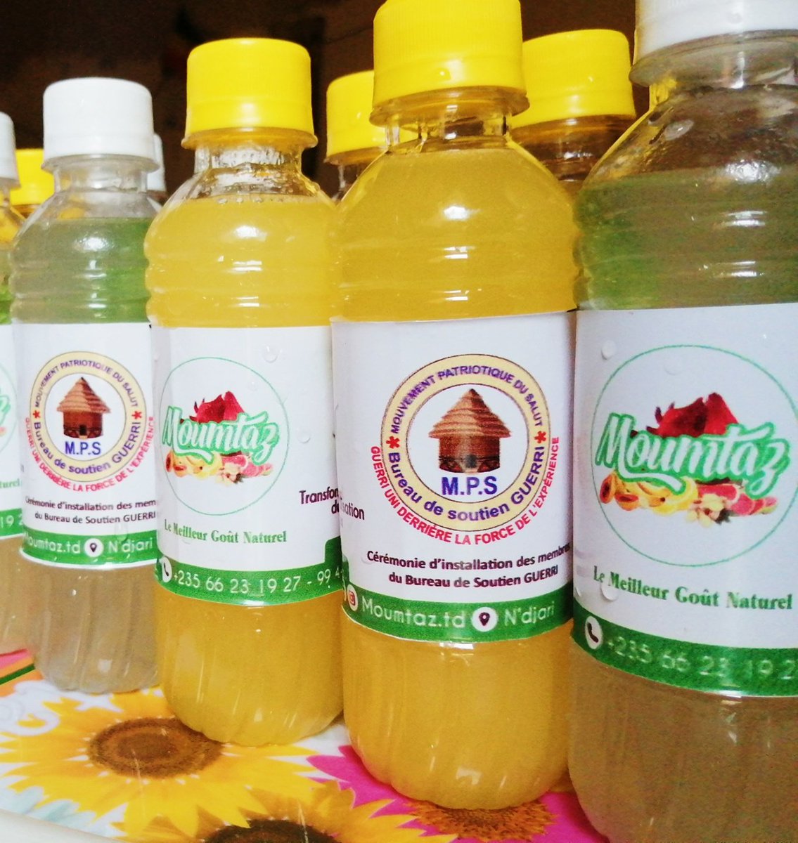 Moumtaz17's tweet photo. [MOUMTAZ : NOS BOUTEILLES PERSONNALISÉES 🔥] 

Le Bureau de Soutien GUERRI nous a fait l'honneur et le plaisir en commandant nos jus lors de sa cérémonie d'installation des membres dudit bureau. Merci pour la confiance !

Moumtaz, la source de l'énergie naturelle 💚 https://t.co/XRfd4TigCy