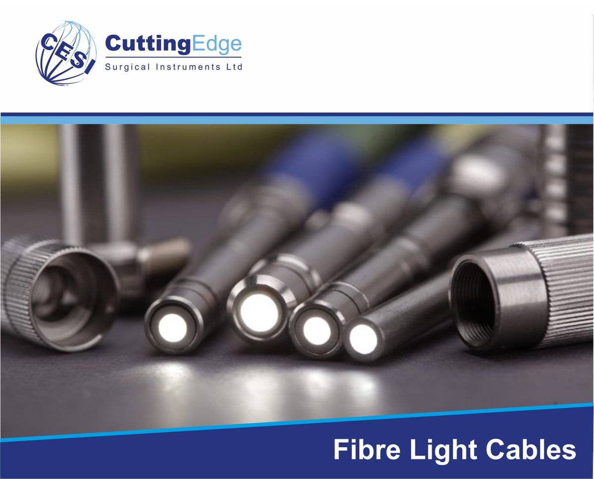 CuttingEdgeSurg's tweet photo. At Cutting Edge Surgical we offer a range of high quality Fibreoptic Light Leads. https://t.co/J0l4F97dBd
Cutting Edge Surgical Instruments Ltd
T: +44 (0)1992 558222
E: Info@cuttingedgesurgical.co.uk
W: https://t.co/KwNK1GQQ2Q https://t.co/apBQRGXLX7