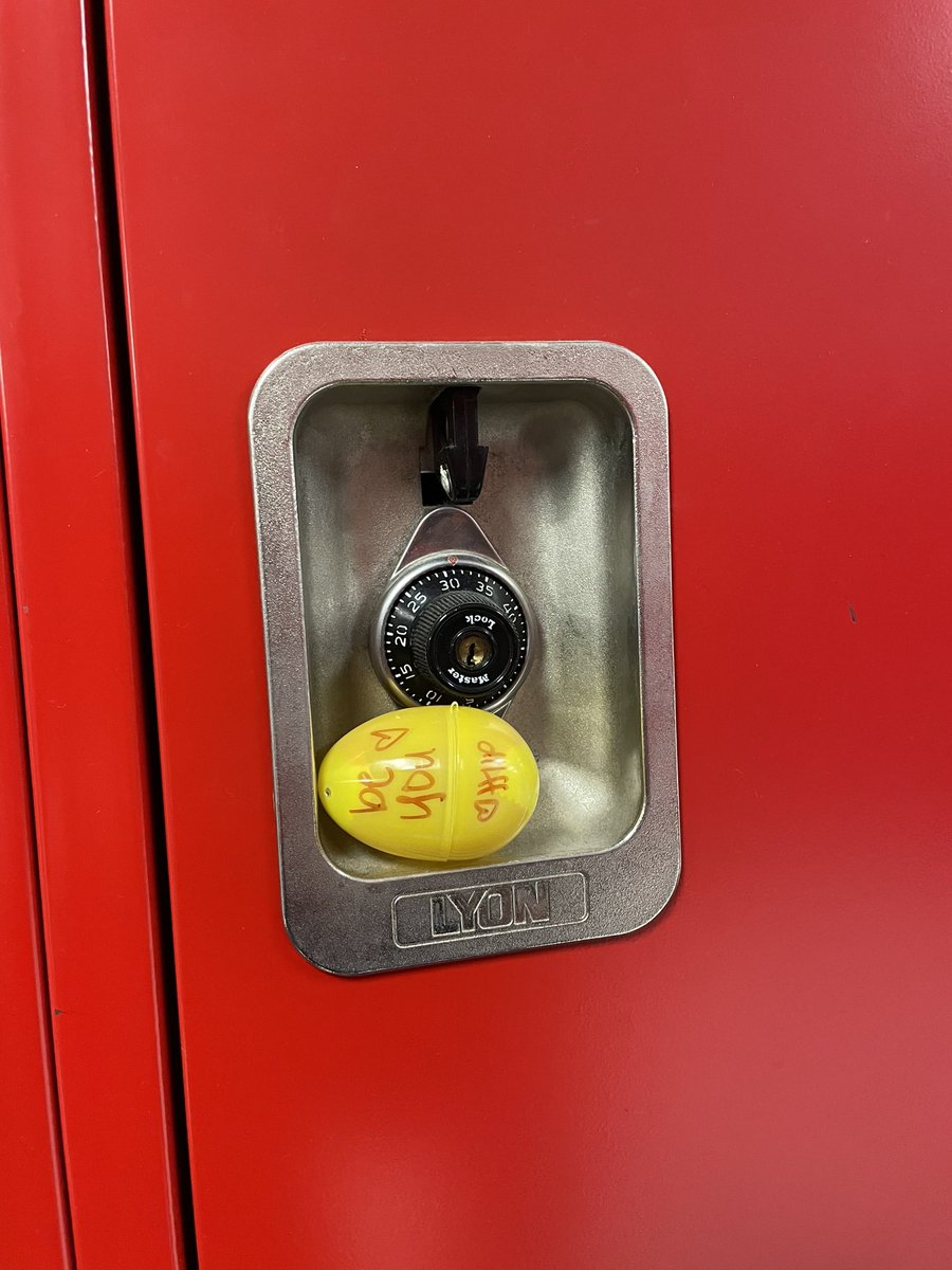 FHSHiipTeam's tweet photo. Happy Monday FHS!! It’s Easter Egg hunt time. Look around for eggs hidden in the commons/halls! @FHSWarriorPride @DrSherp https://t.co/O1MVQSEO1n