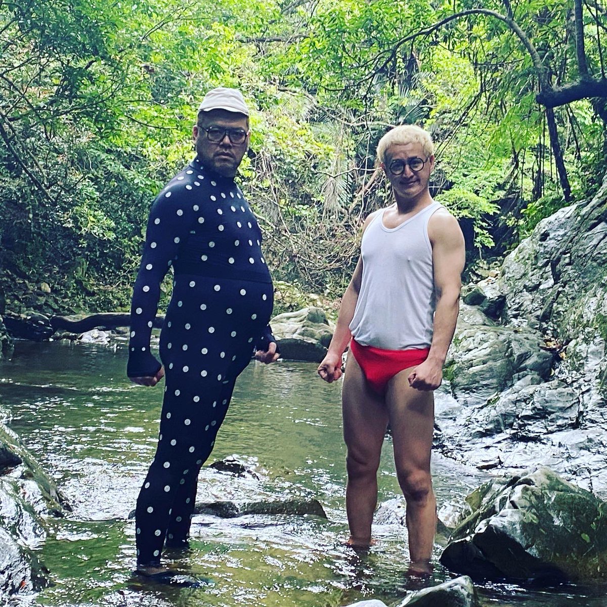 garifukushima's tweet image. 沖縄でモーアシビーTVのロケだったよ
‼️スペシャルで復活だよ❤️❤️❤️
くっきー師匠と沖縄のディープスポットに行ってきたよ〜😻
激烈楽しかったよ〜💘
顔に出てるよね〜💖
放送日決まったら教えるね〜💛
#モーアシビーtv