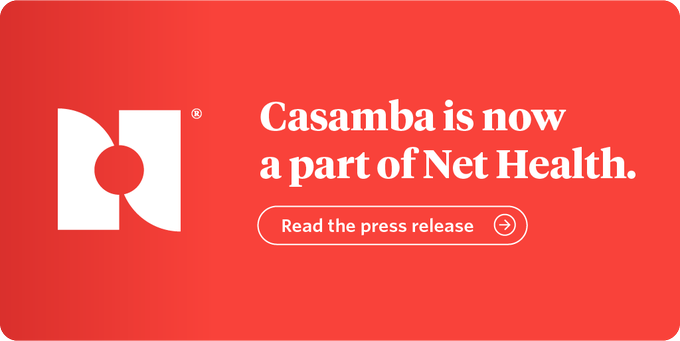 CasambaCorp's tweet photo. 🚨HUGE NEWS🚨
Casamba is now part of the @NetHealthFits Health family!
Learn more:
https://t.co/mbIFPDeKHd
#Casamba #NetHealth #announcement #pressrelease #healthit https://t.co/isHvpplwWA