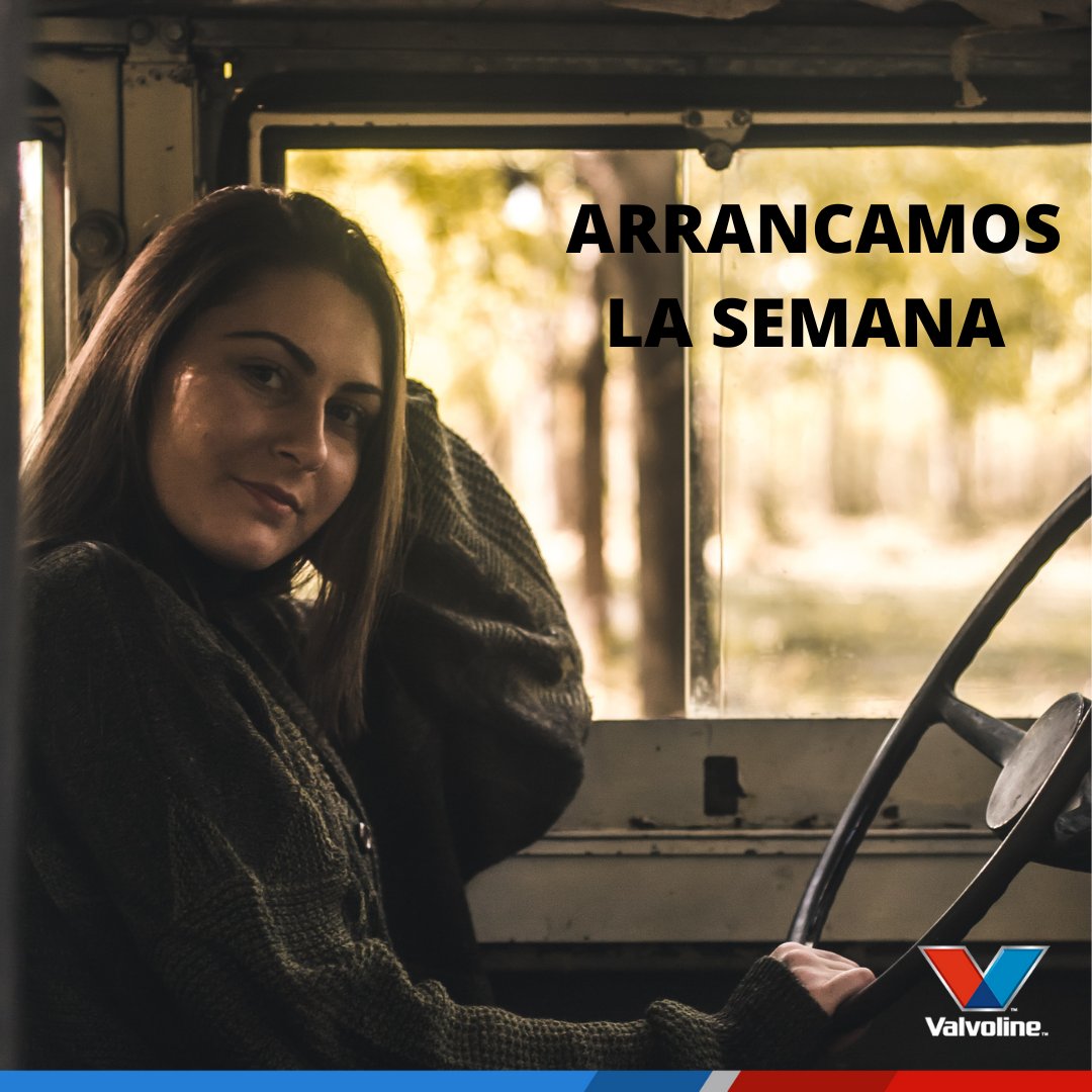 ValvolineARG's tweet photo. ¡Buen lunes! ¡A comenzar la semana con todo!

#valvolineargentina #originalmotoroil https://t.co/4w6Wpdi8bB