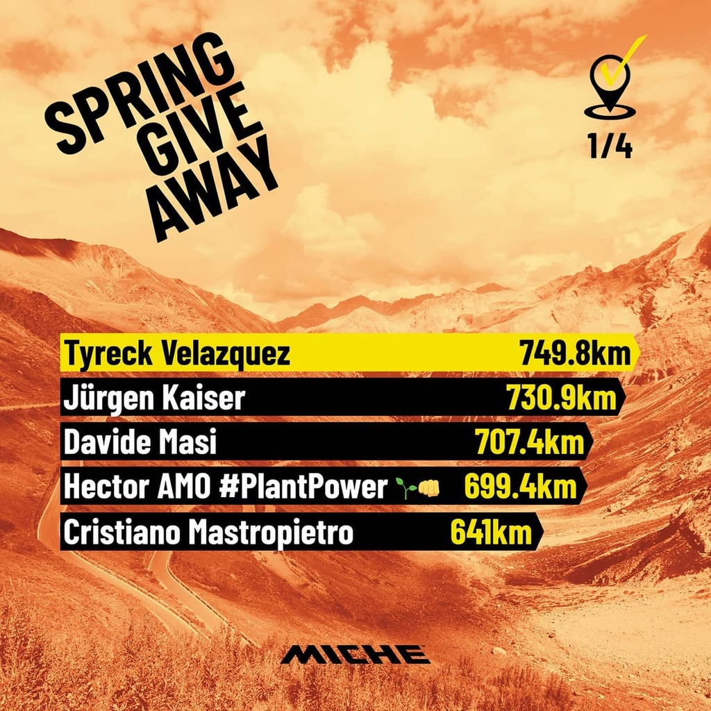 MicheOfficial1's tweet image. The winner of the Spring Giveaway, Week 1 is: TYRECK VELAZQUEZ 🎉🎉

He wins a beautiful MICHE apron and wheels cover!

Congratulations @tyreck , we will contact you to get your shipping details! 😉

But our Giveaway goes on!
Keep ride your bike as much… instagr.am/p/CNACqvRB1oR/